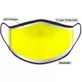 Yellow Hi Vis Face Mask with Reflective Edge Yellow Hi Vis Face Mask with Reflective Edge
