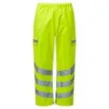 Pulsar Yellow Hi Vis Waterproof Overtrousers P206