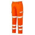 Pulsarail Orange Hi Vis Teflon Coated Combat Trouser PR336