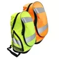 Hi Vis Bag With Black Trim And Reflective Tape SSHVB