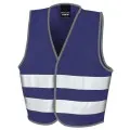 Kids Navy Blue Hi Vis Safety Vest R200J