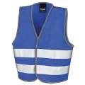 Kids Royal Blue Hi Vis Safety Vest R200J