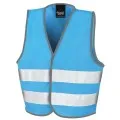 Kids Sky Blue Hi Vis Safety Vest R200J