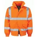 Hi Vis Bomber Jacket Hi Vis Bomber Jacket