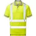 Pulsar P175 Yellow Short Sleeve Hi Vis Poloshirt