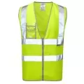 Pulsar P197 Yellow Hi Vis Vest With Zip Pulsar P197 Yellow Hi Vis Vest With Zip