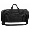 Holdall with reflective stripe large black Holdall with reflective stripe large black