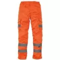 Hi Vis Combat Trousers Orange Rail Spec Hi Vis Combat Trousers Orange Rail Spec