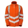Ladies Orange Hi Vis Softshell Jacket Pulsarail PR707 Ladies Orange Hi Vis Softshell Jacket Pulsarail PR707