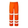 Anti Static Flame Retardant Hi Vis Combat Trousers Pulsarail PRARC07