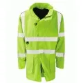 Flame Retardant Anti Static Hi Vis Coat EN1149 EN534