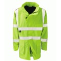 Flame Retardant Anti Static Hi Vis Coat EN1149 EN534