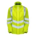 Ladies Yellow Hi Vis Softshell Jacket Pulsar P706