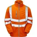 Pulsarail PR508 Orange Hi Visibility Fleece Jacket