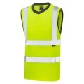 LEO VO1 Hi Vis Sleeveless T Shirt
