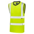 LEO VO1 Hi Vis Sleeveless T Shirt
