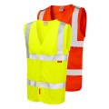 Flame retardant hi vis vest