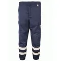 Flame Retardant ARC Anti Static Trousers with hi vis stripes