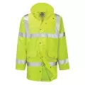 Hi Vis Waterproof Breathable unpadded Hi Vis Coat Hi Vis Waterproof Breathable unpadded Hi Vis Coat