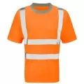 HI Vis Tee Shirt Orange short sleeve HI Vis Tee Shirt Orange short sleeve