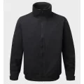 Black Harris Bomber Jacket Fleece Lined Waterproof Black Harris Bomber Jacket Fleece Lined Waterproof