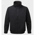 Black Harris Bomber Jacket Fleece Lined Waterproof