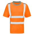 HI Vis Tee Shirt Orange short sleeve