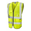 Mesh Hi Vis vest With Pockets Leo W20