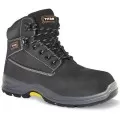 Black Nubuck High Ankle Safety Boot Titan S3 SRA