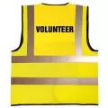 Volunteer Printed Hi Vis Vest
