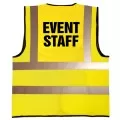Event Staff Printed Hi Vis Vest