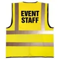 Event Staff Printed Hi Vis Vest