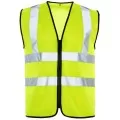Custom Printed Hi Vis Vest with Zip Custom Printed Hi Vis Vest with Zip