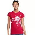 Custom Printed Gildan Ladies Fitted Tee Shirt Softstyle Custom Printed Gildan Ladies Fitted Tee Shirt Softstyle