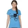 Custom Printed Ladies Tee Shirt GD006
