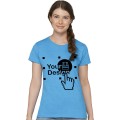 Custom Printed Ladies Tee Shirt GD006