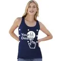 Custom Printed Gildan Ladies Vest COLOURS 64200L GD077