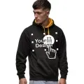 Custom Printed Two Tone Hoodie Awdis JH003