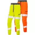 Hi Vis Cargo Jog Trousers Leo EcoViz JT01