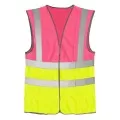 Pink and Yellow Hi Vis Vest
