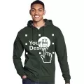 Custom Printed Zipped Hoodie Awdis JH050