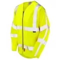 Leo LFS Anti-Static Sleeved Zip Hi Vis Vest Class 3 - S25 Yellow Leo LFS Anti-Static Sleeved Zip Hi Vis Vest Class 3 - S25 Yellow
