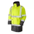 Breathable Hi Vis Lightweight Anorak - Leo A06 Yellow