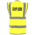 Hi Vis Vest with your own printing Hi Vis Vest with your own printing