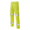 Lightweight Hi Vis Cargo Trouser Class 1 - Leo CT03 Yellow Lightweight Hi Vis Cargo Trouser Class 1 - Leo CT03 Yellow