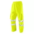 Breathable Leo Hi Vis Cargo Overtrousers Yellow L02