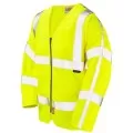Leo Hi Vis LFS Sleeved Waistcoat Class 3 - S15 Yellow Leo Hi Vis LFS Sleeved Waistcoat Class 3 - S15 Yellow