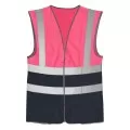 Pink and Navy Hi Vis Vest Pink and Navy Hi Vis Vest