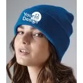 Embroidered Knitted Beanie Hat Beechfield BC045 Embroidered Knitted Beanie Hat Beechfield BC045