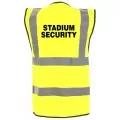 Stadium Security HI Vis Vest Stadium Security HI Vis Vest